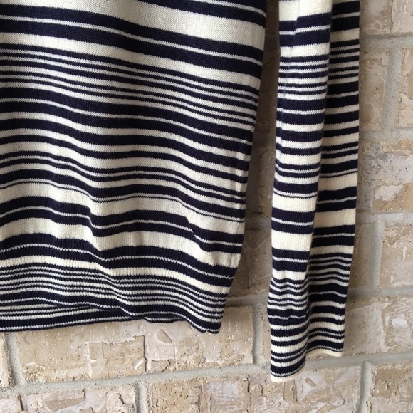 Gap Extra Fine Merino Wool Striped Sweater Small - Picture 4 of 8
